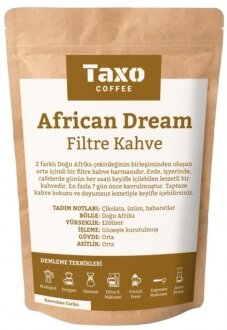 Taxo Coffee African Dream Filtre Kahve 1 kg Kahve kullananlar yorumlar